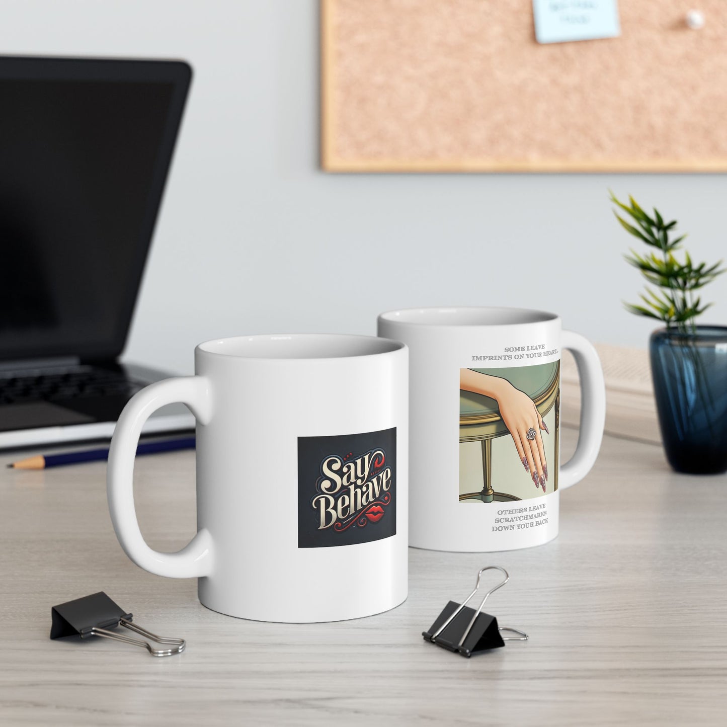 Hot Sips "Nails" Mug - 11oz